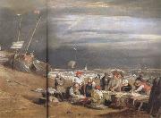 Joseph Mallord William Turner Fishermen at sea (mk31) china oil painting artist